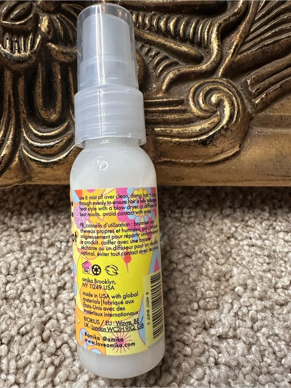 New Amika Frizz Me Not Hydrating Anti Frizz Treatment 1 fl oz